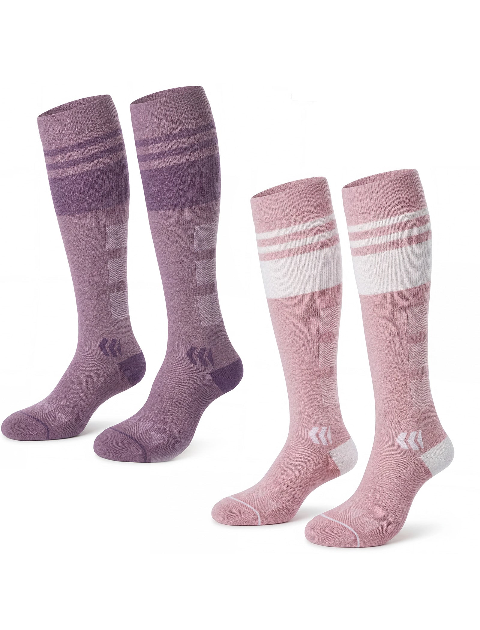 Momcozy Wide Calf Compression Socks 20-30mmHg for Sports 2 Pairs Select S60